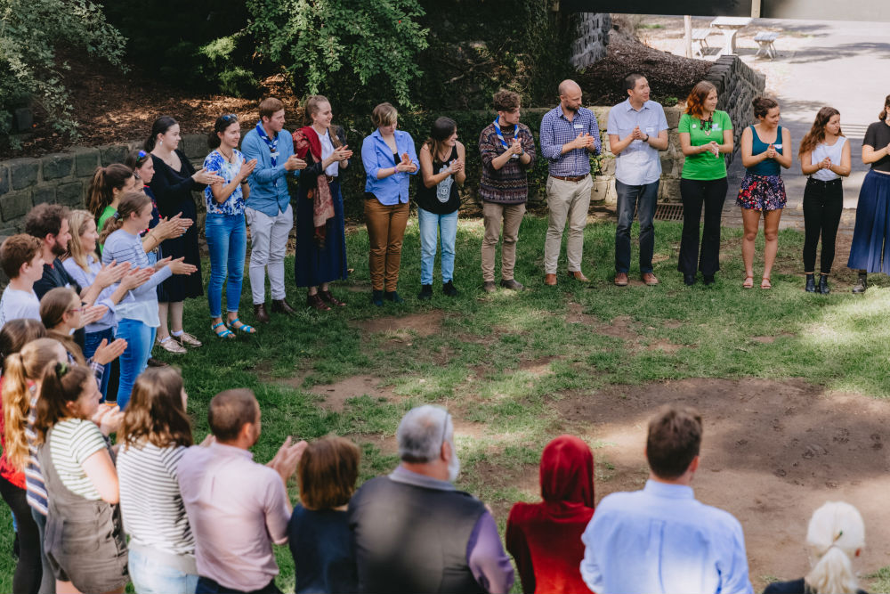 Participants at the Youth Forest Symposium