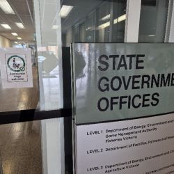State government sign