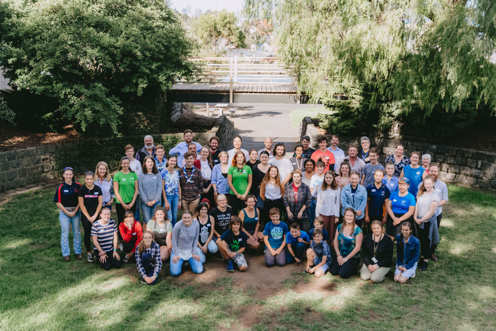 Participants at the Youth Forest Symposium