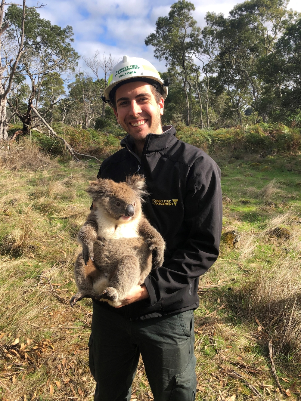 Jake and koala