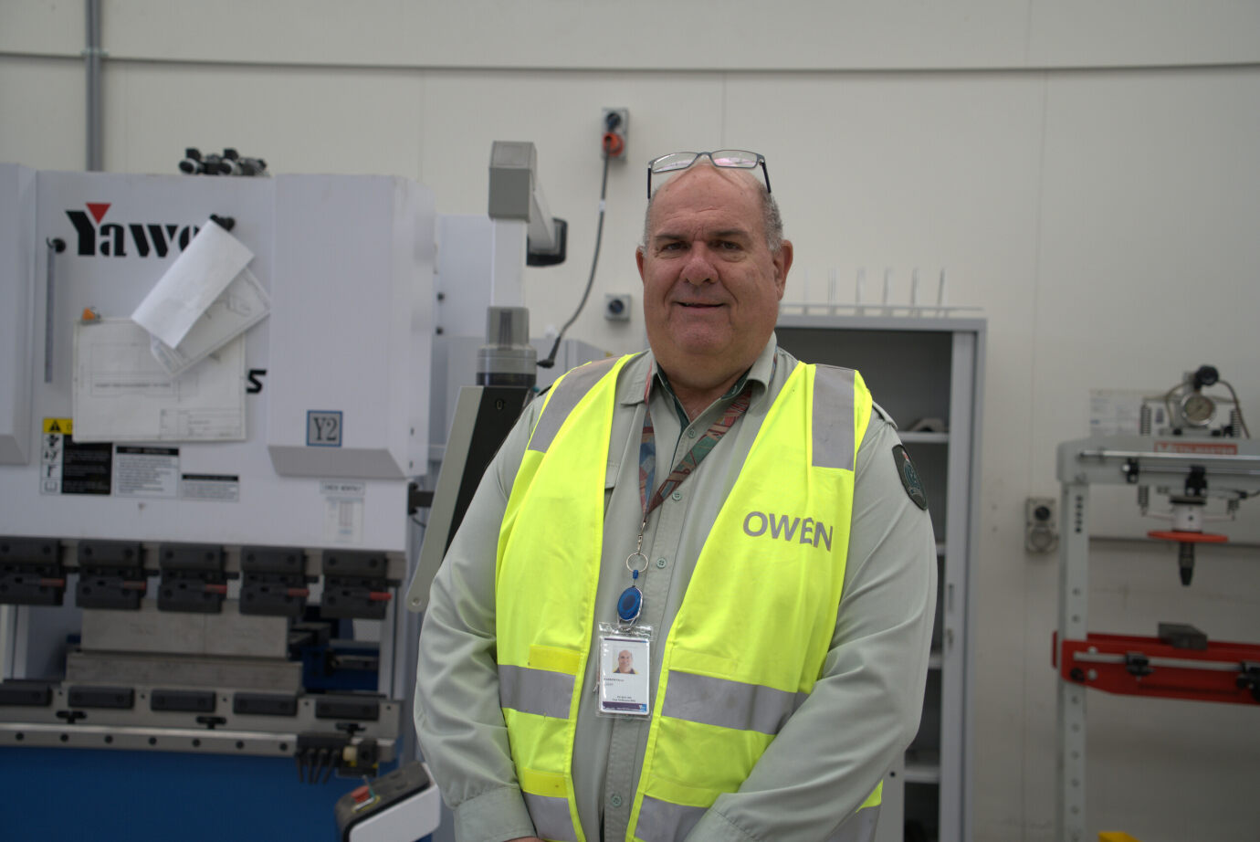 Owen parker works at Altona Warehouse