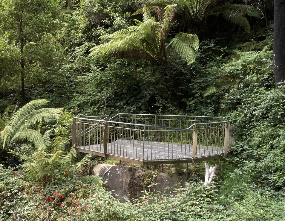 Steavenson Falls bridge 