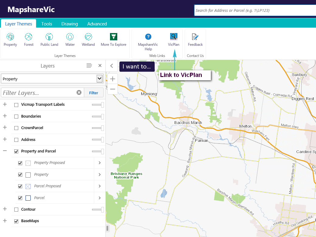 MapShare Planning Propoerty Report