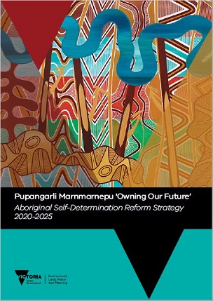 Cover page for the Aboriginal Self-Determination Reform Strategy